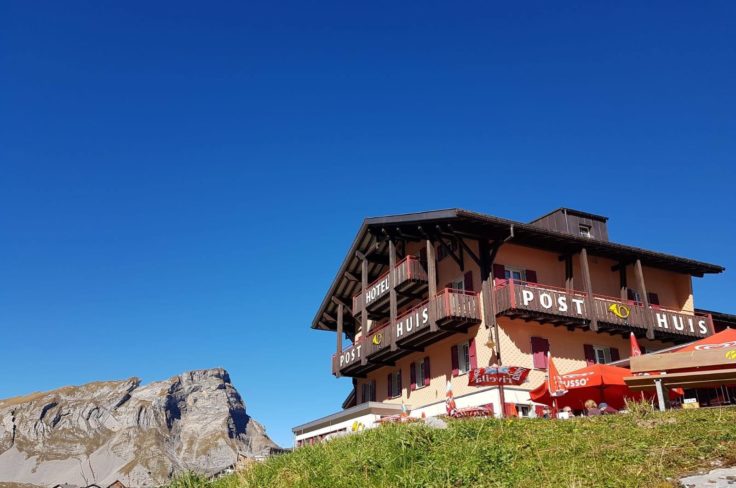 Unser Hotel in Herbst